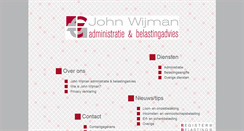 Desktop Screenshot of johnwijman.nl